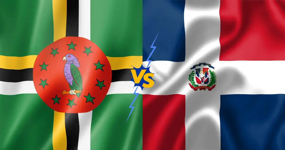 Dominica vs Dominican Republic Contrasts and Similarities