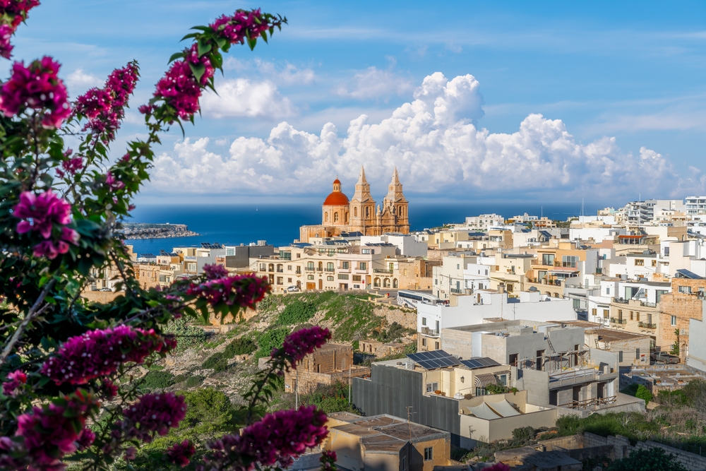 Stunning,Coastal,Views,And,Mediterranean,Charm,,With,Beauty,Of,Mellieha Malta coastal view