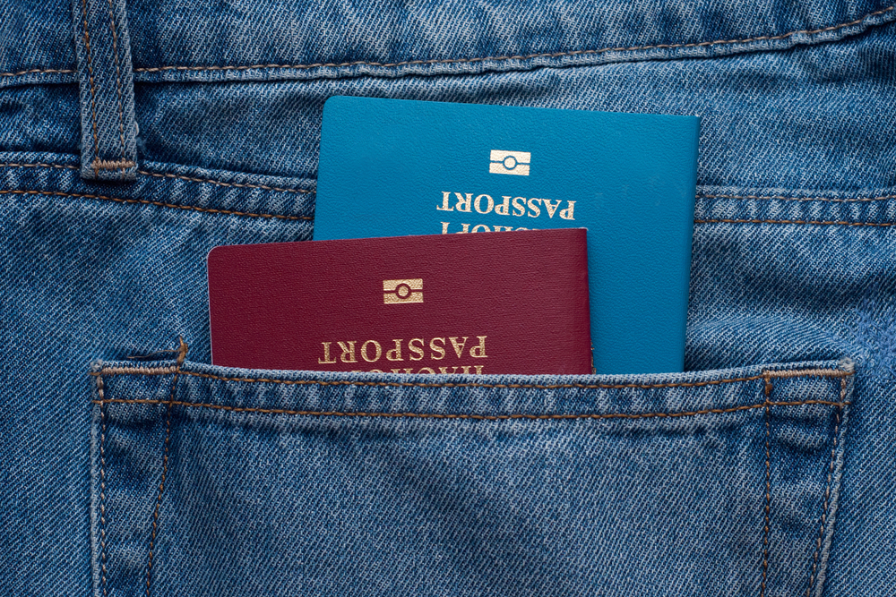 Two,Passports,The,Man,In,The,Jeans,Pocket.,Dual,Citizenship