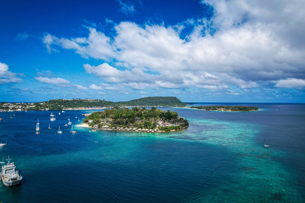 A view of Iririki Island in Vanuatu, home to the world’s fastest citizenship-by-investment routes.
